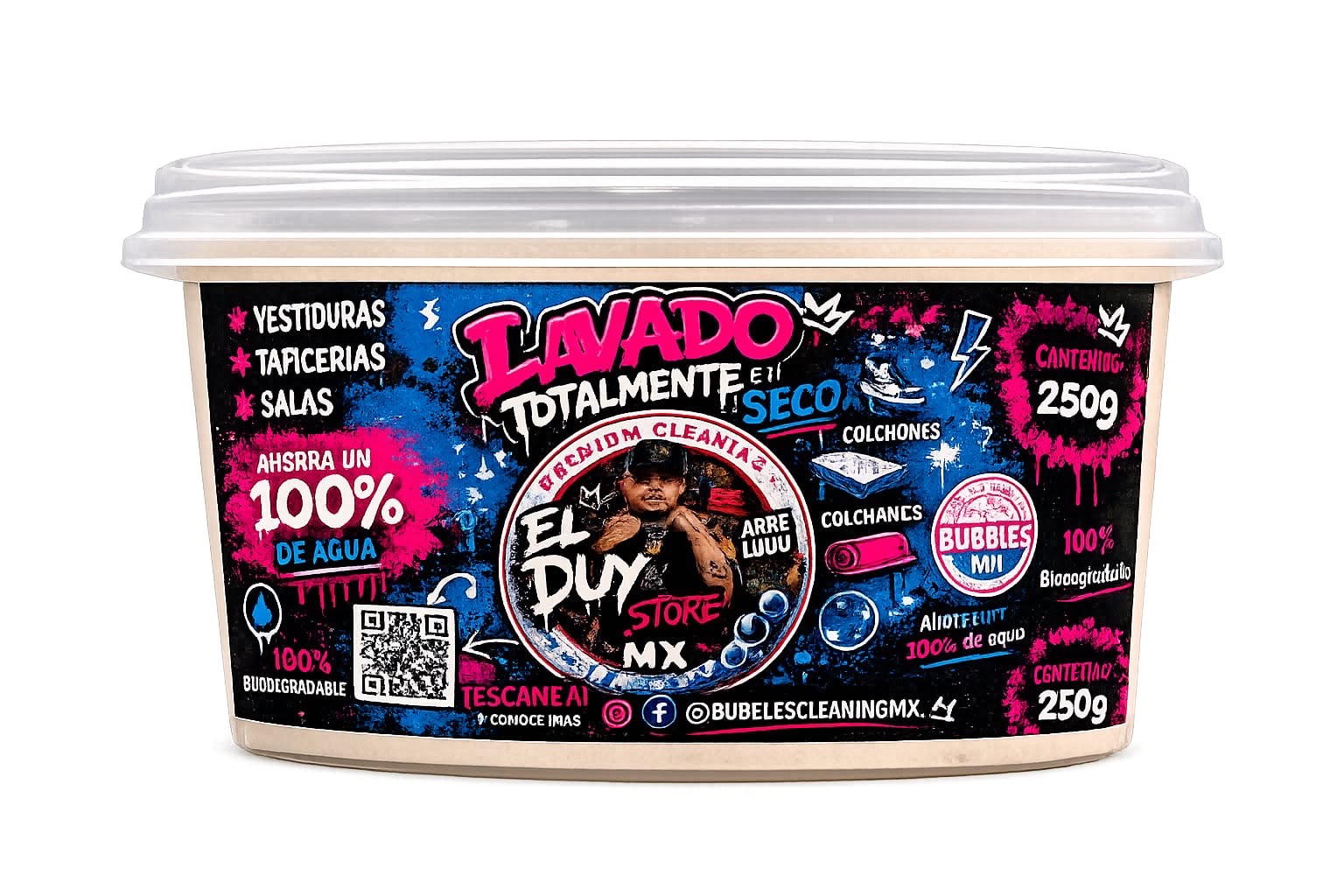 Envase de Lavado en seco uso personal El Duy Store