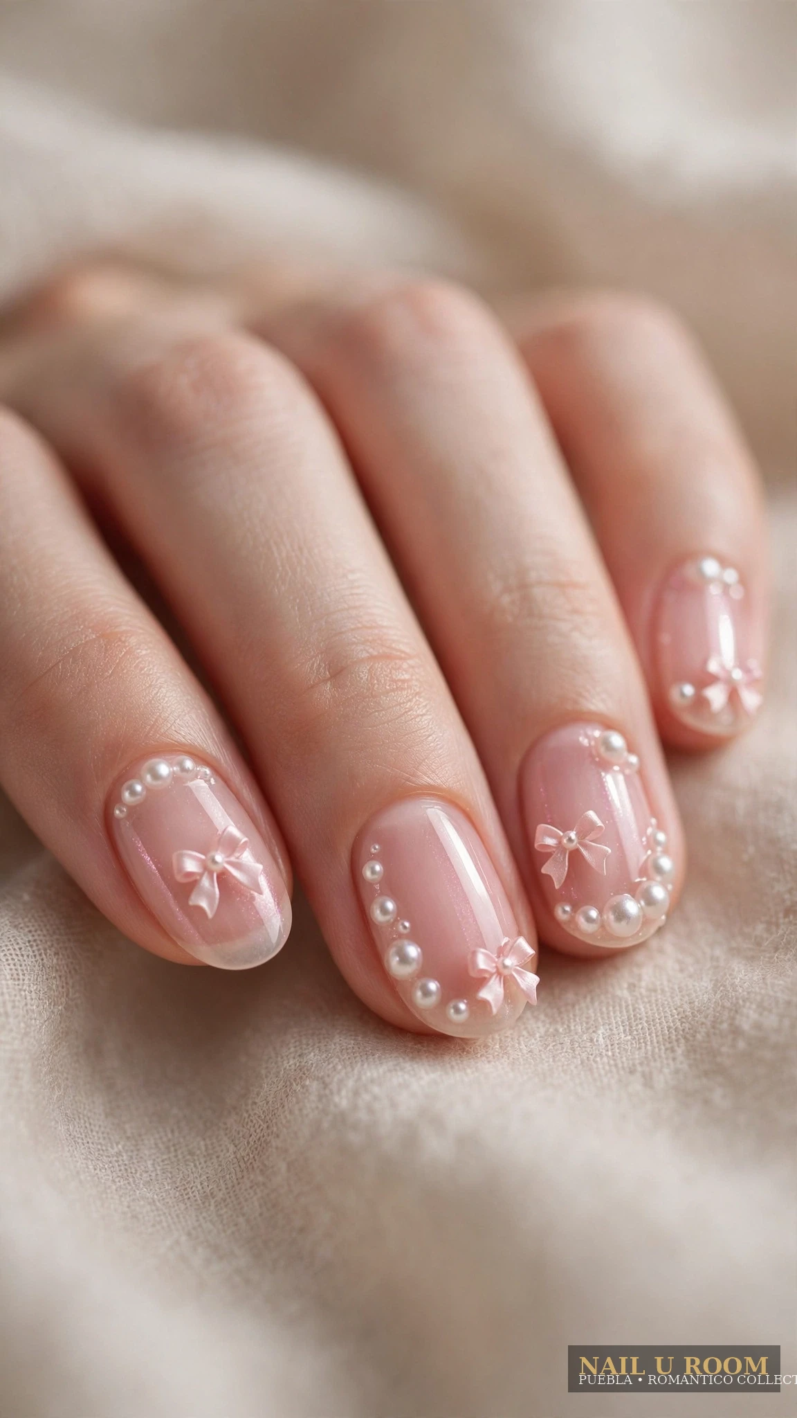 Diseño de uñas Romántico